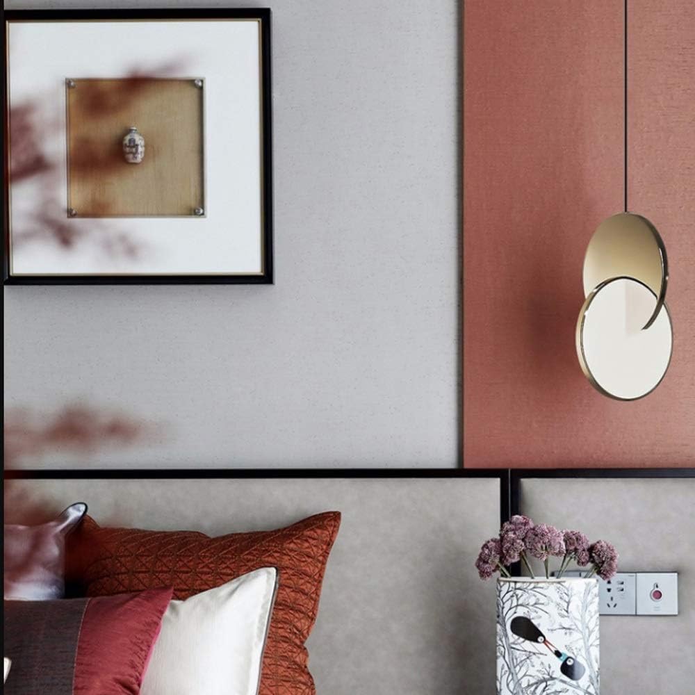 Suspension Freesia Effet Miroir Dorée Noire Design Moderne Élégant