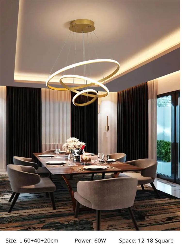 Suspension Jacky Dorée Élégante Métal 60 cm Luminaire Design Intérieur