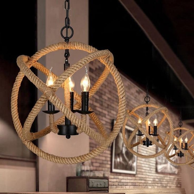 Suspension Vintage Mississippi 3 Lampes E14 Style Industriel Rétro