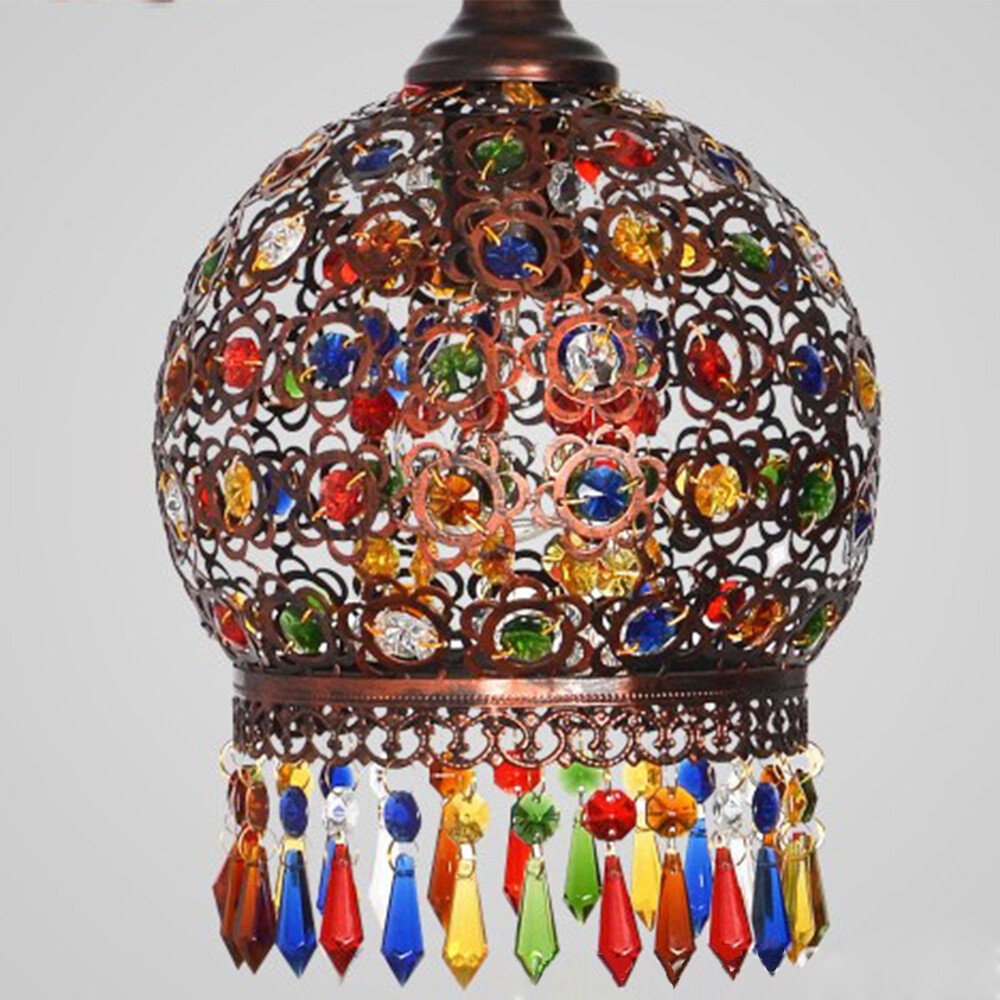 Suspension FEZ-A élégante 3 ampoules E14 design moderne 250 mm