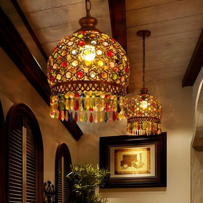 Suspension FEZ-A élégante 3 ampoules E14 design moderne 250 mm