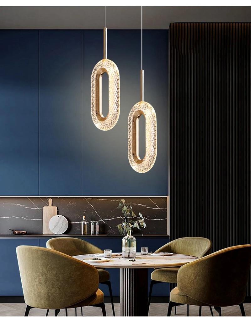 Suspension Flavia Double Élégante Luminaire Design Industriel Moderne