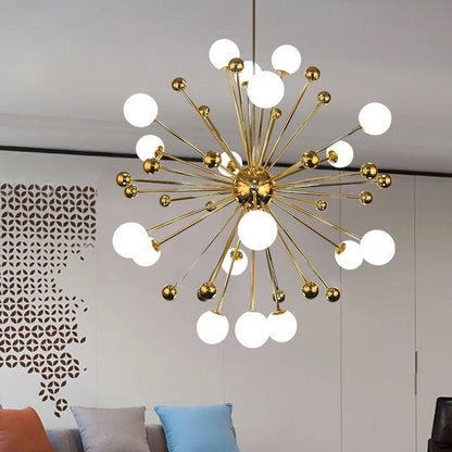 Suspension Berlin design moderne avec finition élégante dorée luxe