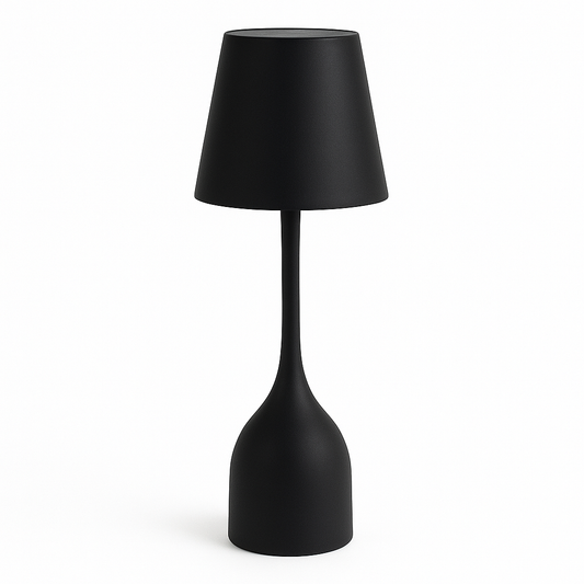Lampe de table design MALTA noire élégante et moderne pour intérieur