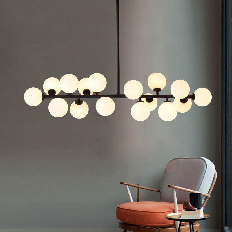 Suspension Kaiser Noir Luminaire Moderne Design Industriel Élégant