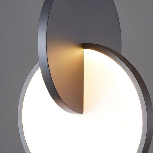 Suspension Freesia Effet Miroir Dorée Noire Design Moderne Élégant