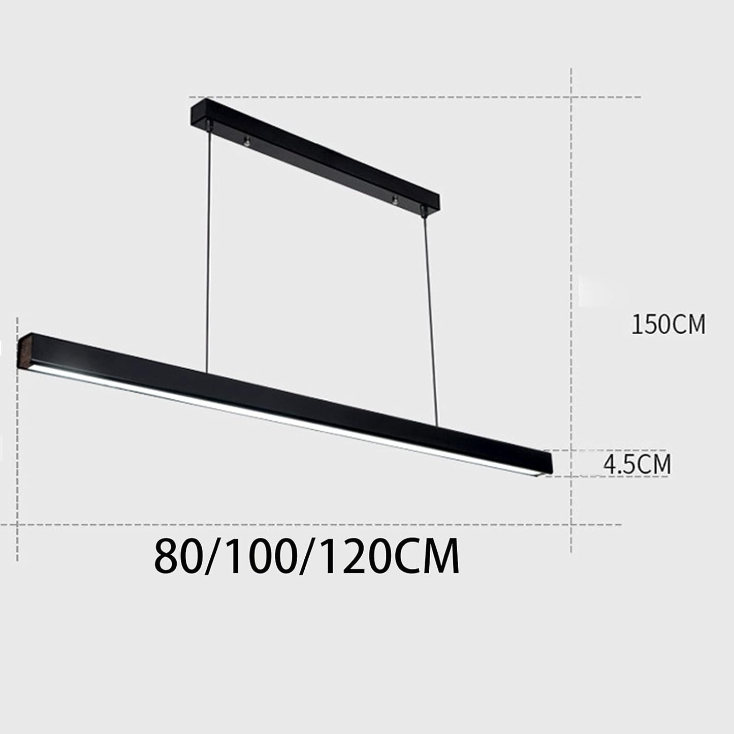 Suspension Industrielle Noire Moderne pour Cuisine et Espace Loft