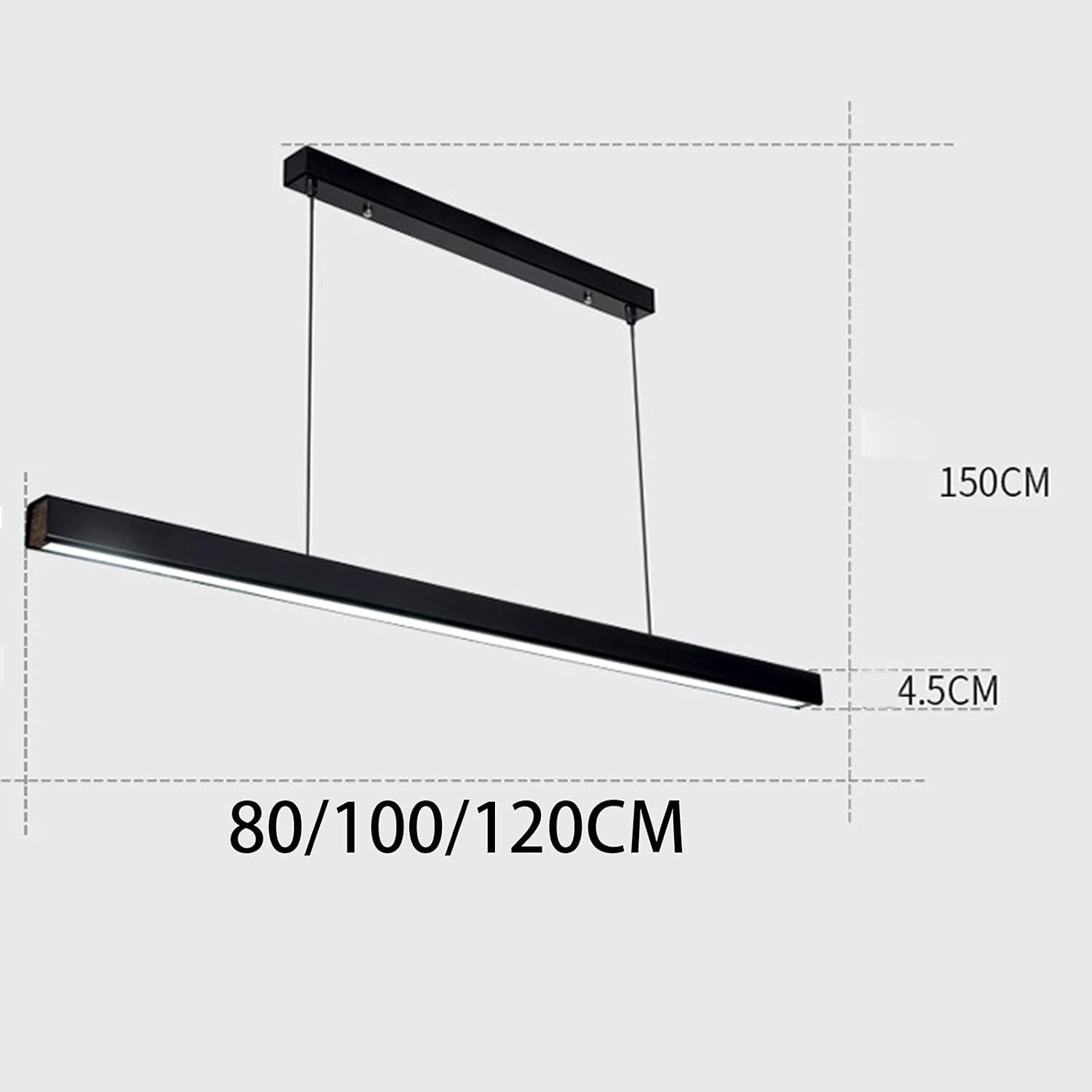 Suspension Industrielle Noire Moderne pour Cuisine et Espace Loft