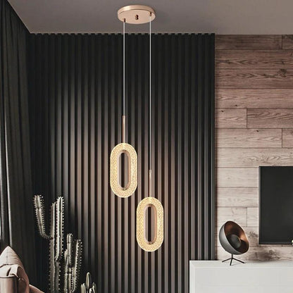 Suspension Flavia Double Élégante Luminaire Design Industriel Moderne