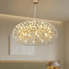 Suspension Cristal Dandelion – Raffinement Inspiré de la Nature