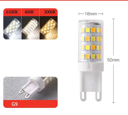 Ampoule LED G9 3 Couleurs Variées Lumière Économique Durable