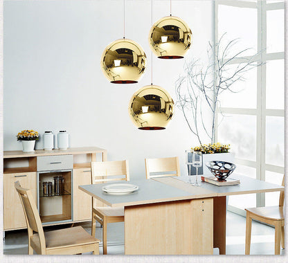Suspension Luminaire en Cuivre Design Élégant Moderne et Raffiné