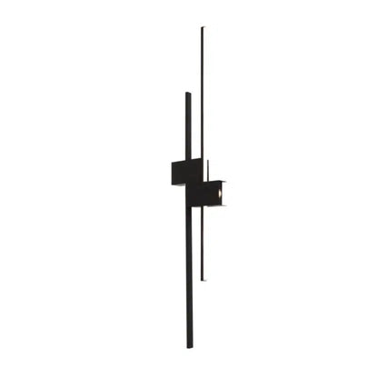 Applique Murale Design LED Noire – "Safiya" – 60 cm