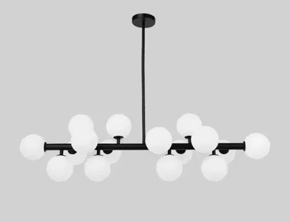 Suspension Kaiser Noir Luminaire Moderne Design Industriel Élégant