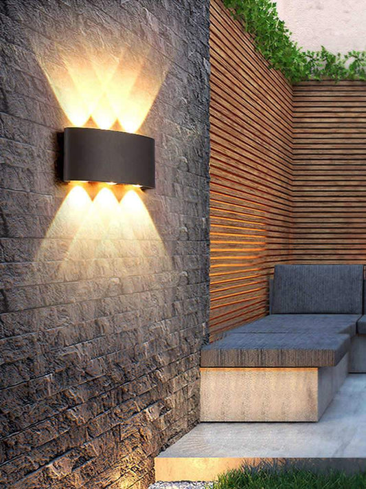 Applique Murale Luxor Design Moderne LED Intérieur et Extérieur
