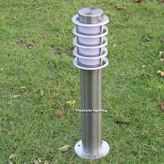 Lampe sur Pied d'Extérieur en Acier Inoxydable – Éclairage Élégant pour Jardins et Allées - Concept Darna