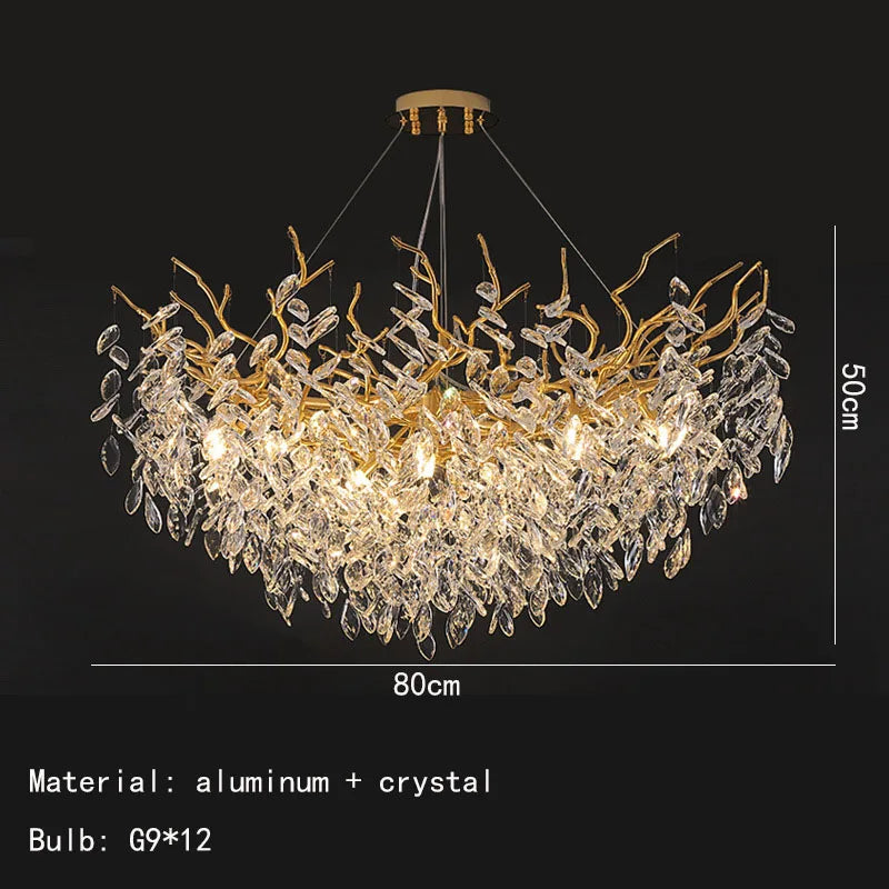Lustre Opale Marocain Doré Verre Cristallin Élégant 80cm