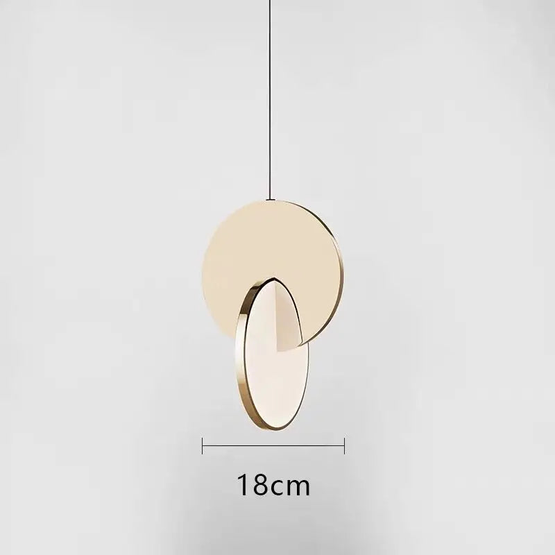 Suspension Freesia Effet Miroir Dorée Noire Design Moderne Élégant