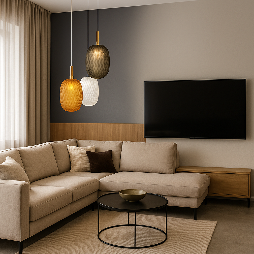 Suspension Targaryen en verre design moderne œuf de dragon