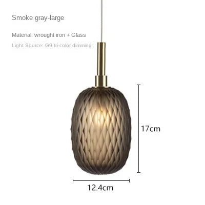 Suspension Targaryen en verre design moderne œuf de dragon