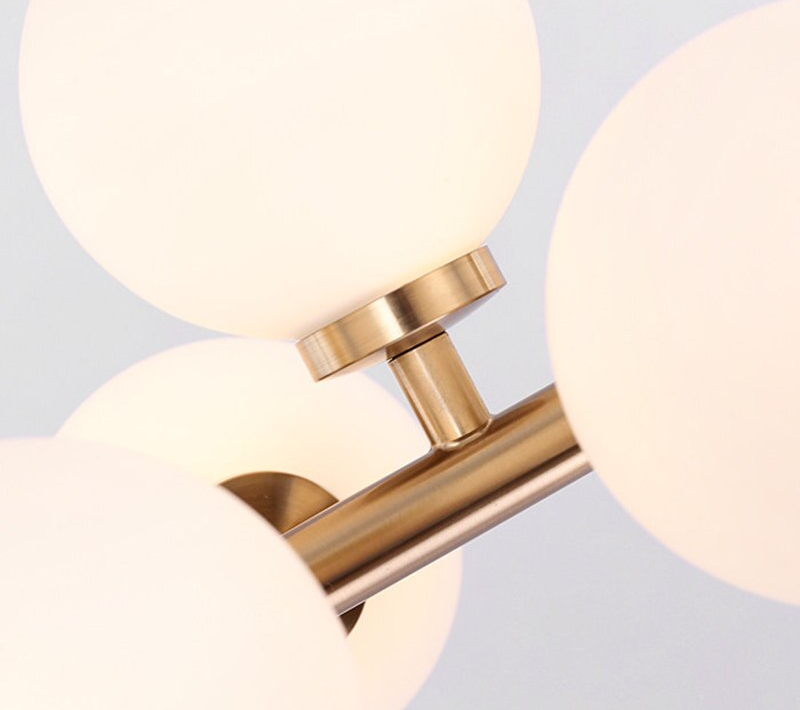 Suspension Luminaire Moderne Style Loft Or Design Artistique Créatif LED