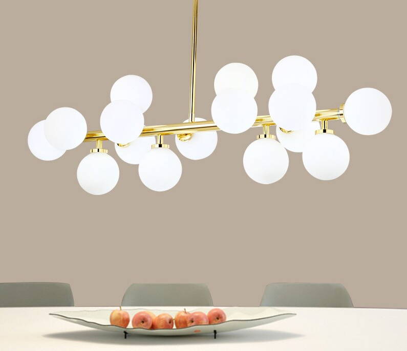 Suspension Luminaire Moderne Style Loft Or Design Artistique Créatif LED