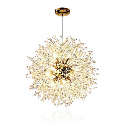 Suspension Samara Luminaire Design Moderne Métal Doré 60cm Éclairage Chic
