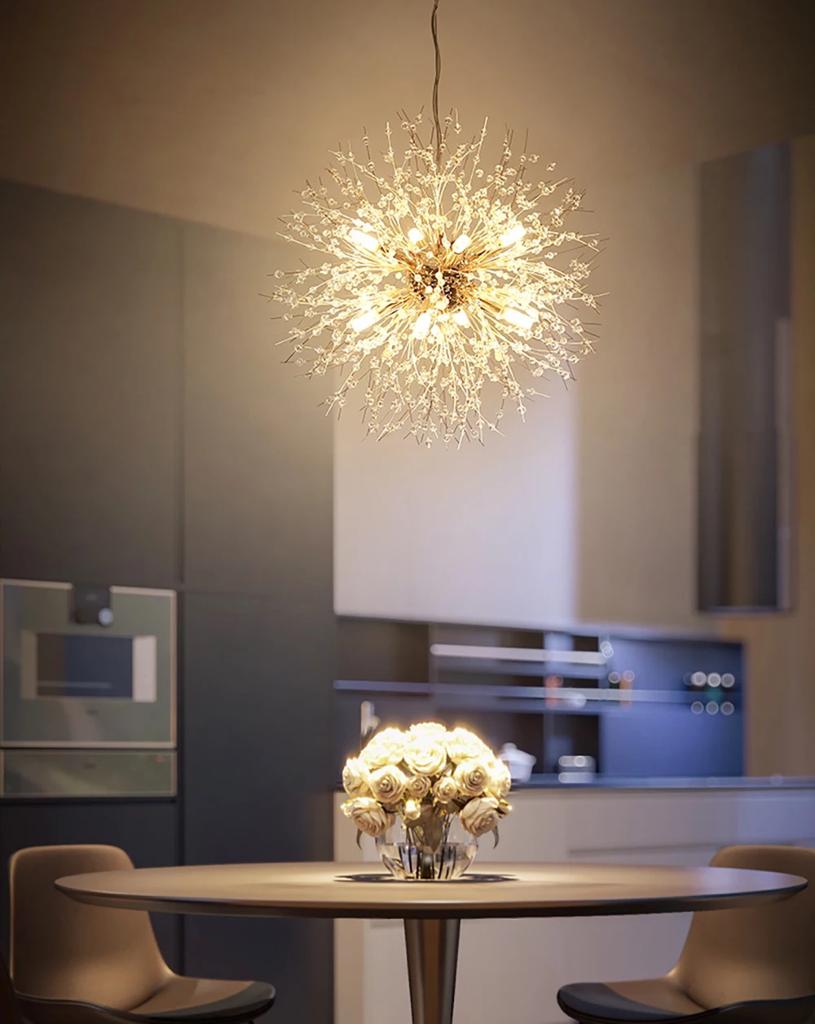 Suspension Samara Luminaire Design Moderne Métal Doré 60cm Éclairage Chic