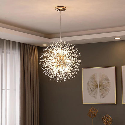 Suspension Samara Luminaire Design Moderne Métal Doré 60cm Éclairage Chic