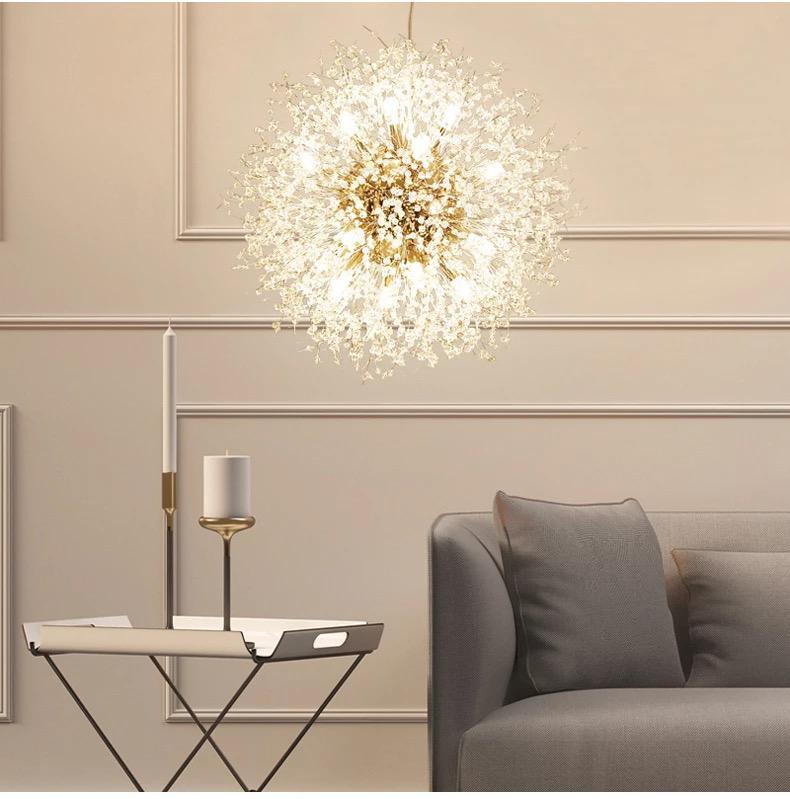 Suspension Samara Luminaire Design Moderne Métal Doré 60cm Éclairage Chic