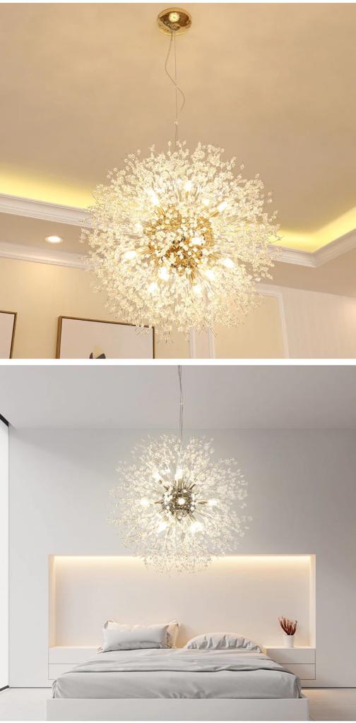 Suspension Samara Luminaire Design Moderne Métal Doré 60cm Éclairage Chic