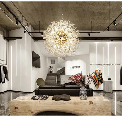 Suspension Samara Luminaire Design Moderne Métal Doré 60cm Éclairage Chic