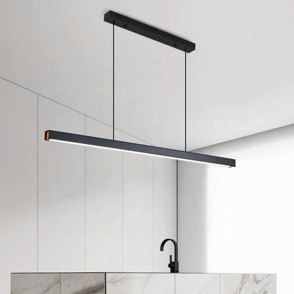 Suspension Industrielle Noire Moderne pour Cuisine et Espace Loft